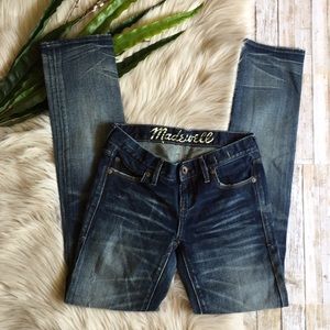 NWOT - MADEWELL Rail Straight Jeans